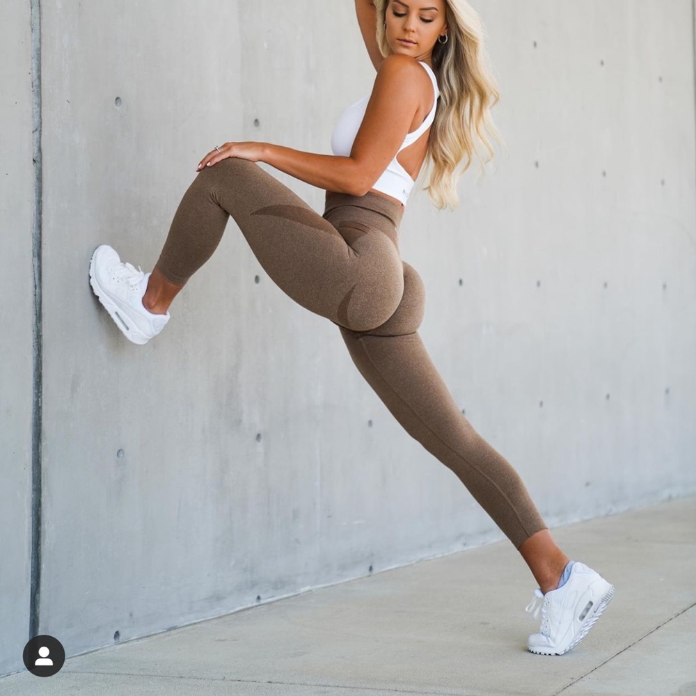 Nvgtn mocha contour seamless leggings